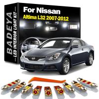 Kit De Luz LED Para Lectura Interior BADEYA 16Pcs Para Nissan Altima L32 Sedan Coupe 2007-2012 Canbus Sin Errores Reemplazo Directo - details 0