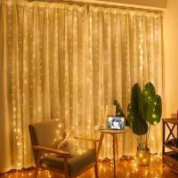 Luz De Encaje LED Para Cortina 6M 8 Modos Decoración De Año Nuevo Fiesta Navidad Boda Y Hogar Guirnalda De Farolillos Navideños - details 23