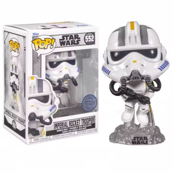 Figura Funko POP! Star Wars: Battlefront - Imperial Rocket Trooper (Special Edition) Raíz MERCHAN-STORE Figuras Funko Funko - 1