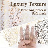 Mantelizador Metálico Dorado Con Brillo Para Bodas Cumpleaños Y Baños De Lunas Decoración De Fiesta Tamaño Estándar Material Poliéster - details 1
