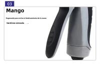 Pistola De Agua Portátil De Alta Presión Metálica Ajustable Para Limpieza De Coche Y Riego Del Jardín Con Control De Flujo Variable - details 8