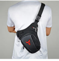 Bolsa De Pierna Para Motocicleta Impermeable Mochila De Cintura Táctica Para Viaje Con Bolsillo Para Teléfono Móvil - details 11