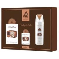 Set Regalo Lattafa Pride Vintage Radio Perfume Unisex 100 ml + Miniatura | Pack Árabe Lujo, Fragancia Premium y Larga Duración - details 2
