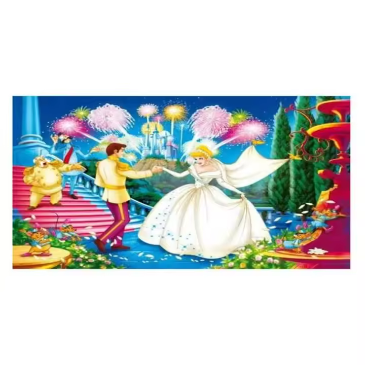 Puzzle 104 piezas Princesa Cenicienta Baile - Disney Disney - 1
