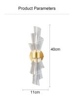 Lámpara De Pared LED Nórdica Para Iluminación Interior De Hogar Apto Para Dormitorio Pasillo Sala De Estar Decoración De Pared Luz Sconces Modernos - details 21