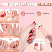 YIKOOLIN Máquina De Uñas Eléctrica 5 En 1 Con Luz Portátil Mini Herramientas De Manicura Para Eliminación De Gel - details 5