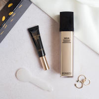 Atashi Cofre Ritual Reparador Antiedad | Sérum Redensificante Antiarrugas, 50 ml + Contorno de Ojos Antiarrugas, 15 ml + Gua Sha Spoon | Tratamiento Antiarrugas Profundas - details 0