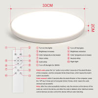 Lámpara De Techo LED Regulable Para Cocina Baño Sala De Estar Dormitorio Iluminación Contemporánea 220V Panel Luminaire Self-Contained - details 7