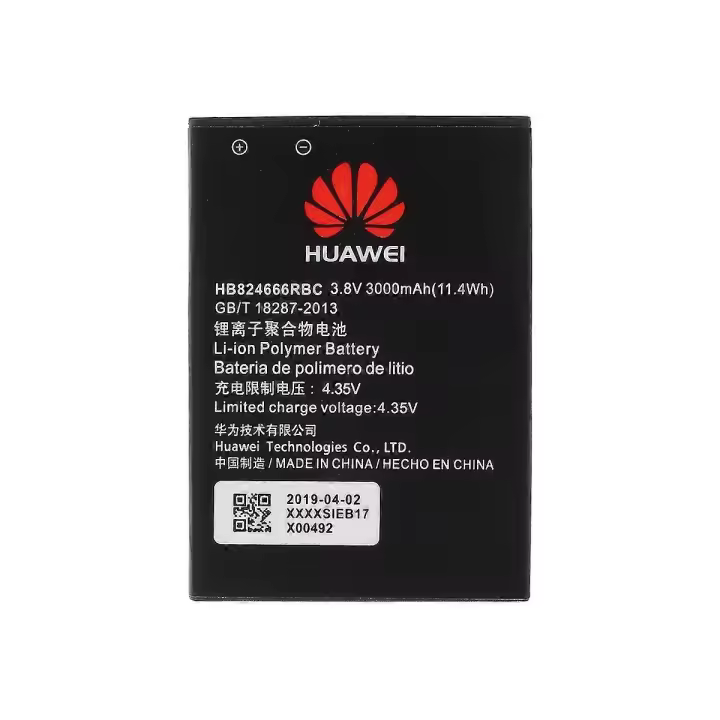 3,80 V 3000mAh Reemplazo De La Batería (Código: HB824666RBC) Para Huawei E5577 - 1