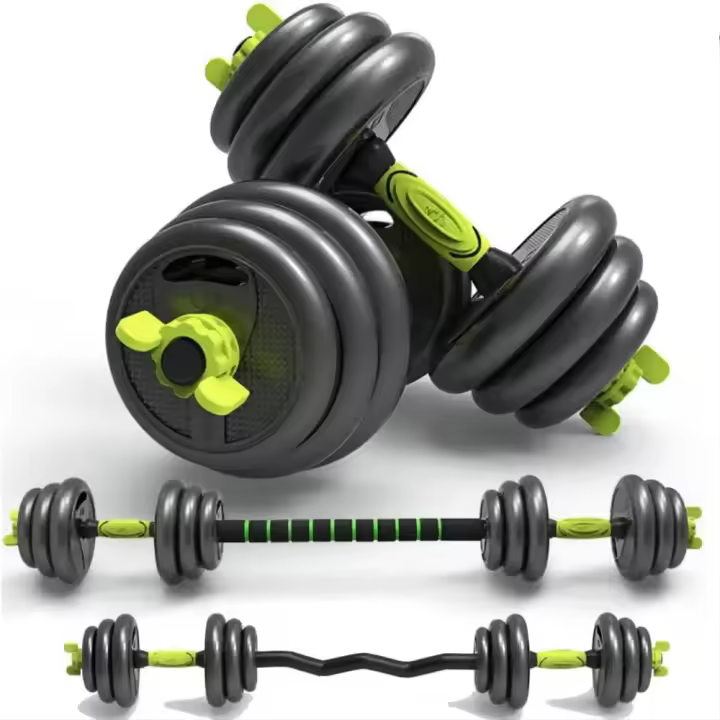 Ozio Fitness Kit de Mancuernas 40 Kg 4 en 1 Multifit | Entrenamientos de Fuerza - 1