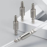 Válvula De Comprobación De CO2 Para Acuario Acero Inoxidable Tipo Torre Anti Caída Accesorios Para Generador De CO2 Y Difusor De Tanque De Peces - details 4
