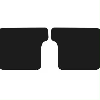 Alfombrillas traseras para Ford Focus MK2 cabrio 2006-2010 - 1