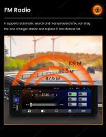 Reproductor Multimedia Para Coche HD Táctil Sistema Inteligente MP5 Android Auto 1-Din Soporte Car-play+AUTO FM Imagen Retrocedida - details 16