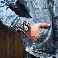 Reloj Curren 8329 Para Hombre Cuero Quadruple Mano Cronógrafo Fecha Resistente Al Agua Moda Casual Lujo Relogio Masculino - details 11