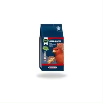 Versele Laga Orlux Gold Patee Roja para Canarios - Pasta Húmeda Nutritiva con Miel Pura y Lisina - 1
