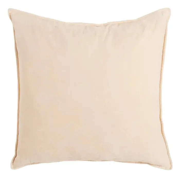 Cojín Avalon Terciopelo Beige  (60x60cm) - 1