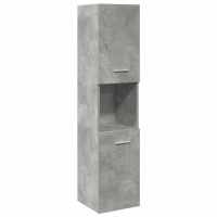 vidaXL Set muebles de baño 2 piezas madera contrachapada gris hormigón 90 x 38.5 x 46 cm - details 2