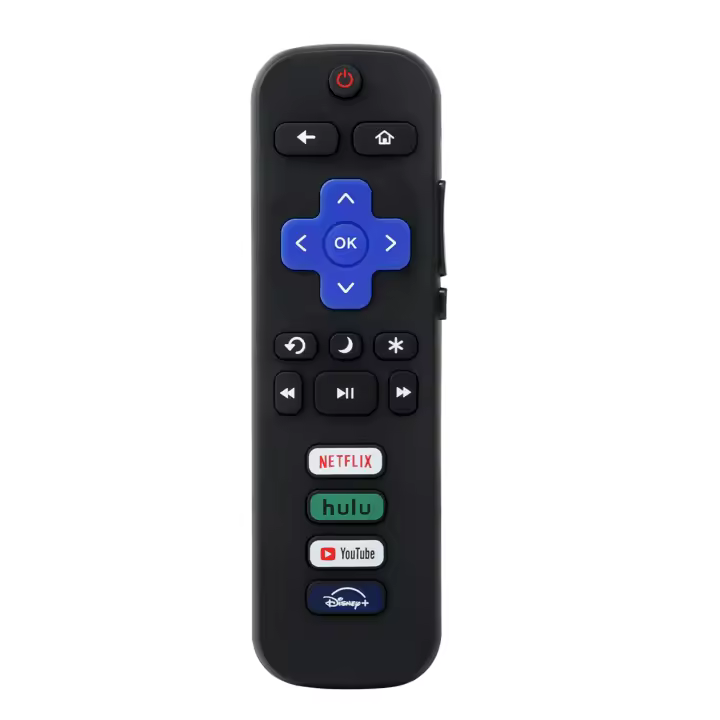 Control Remoto Universal Para TV Roku Con Botones De Acceso Rápido Reemplazo Directo Compatible Con IR No Requiere APP - 1