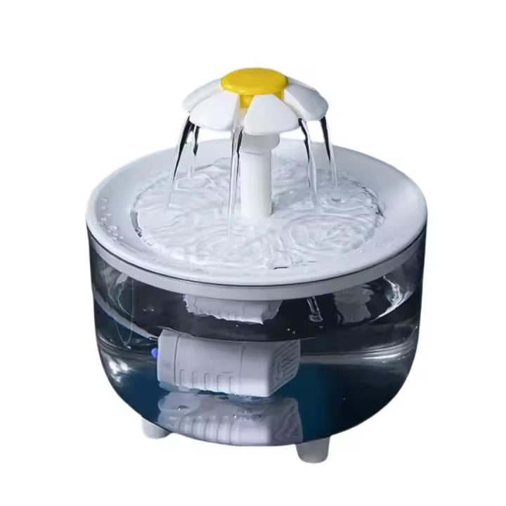 Fregadero Automático Para Gatos USB Eléctrico Silencioso 1.2L Con Filtro Dispensador De Agua Para Mascotas Material Plástico - 1