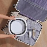 Baño Portátil De Plástico Plegable Tazón De Lavado Para Adultos Y Bebés Accesorios De Baño Y Cocina Sin Químicos Peligrosos - details 0