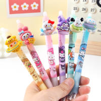 Sanrio Hello Kitty Kuromi Bolígrafo De Gel 36pcs Dibujo Animado Erasable Lindo Regalo Para Niñas Plástico 0.5mm Azul - details 1
