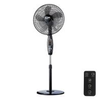 EDM,  VENTILADOR DE PIE MANDO A DISTANCIA, NEGRO, POTENCIA 60 W, ASPAS Ø40 cm, ALTURA REGULABLE 110-130 cm - details 0