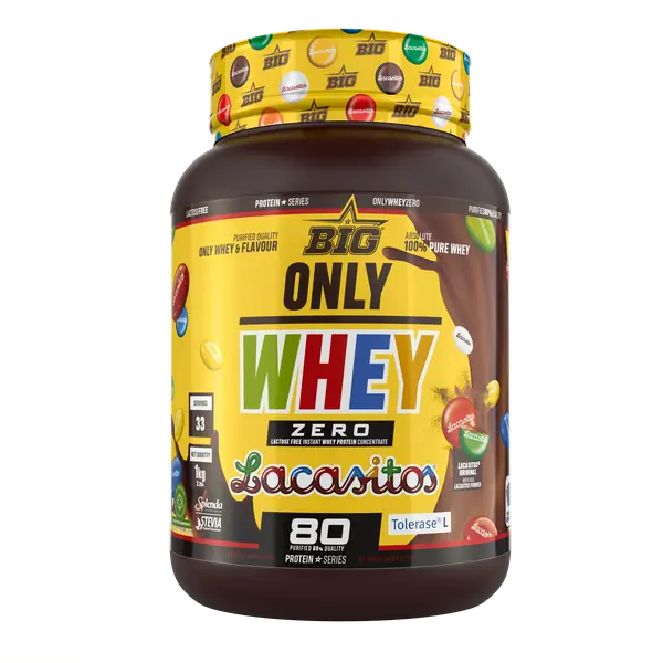 Big Only Whey Zero Lacasitos | Proteína de Suero Sin Lactosa - Sabor Lacasitos Original - 1