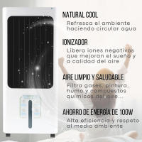 Ventilador de Techo con Luz OStarkDom 68W LED, Motor AC Silencioso, 3 Velocidades, Mando a Distancia, Función Verano/Invierno, IP20, 3 Años de Garantía - Blanco 55cm OstarkDom-leduni - details 10