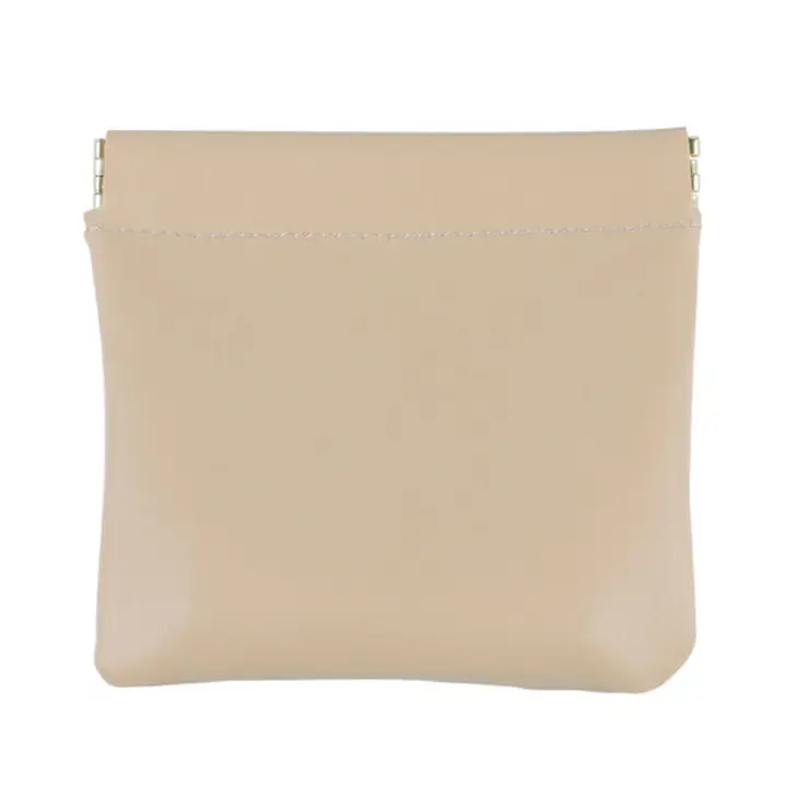 Set De 2 Bolsas De Maquillaje Miniatura De Cuero PU Bolsa De Viaje Portátil Para Labiales Monedas Y Tarjetas Con Cierre De Punta - 1