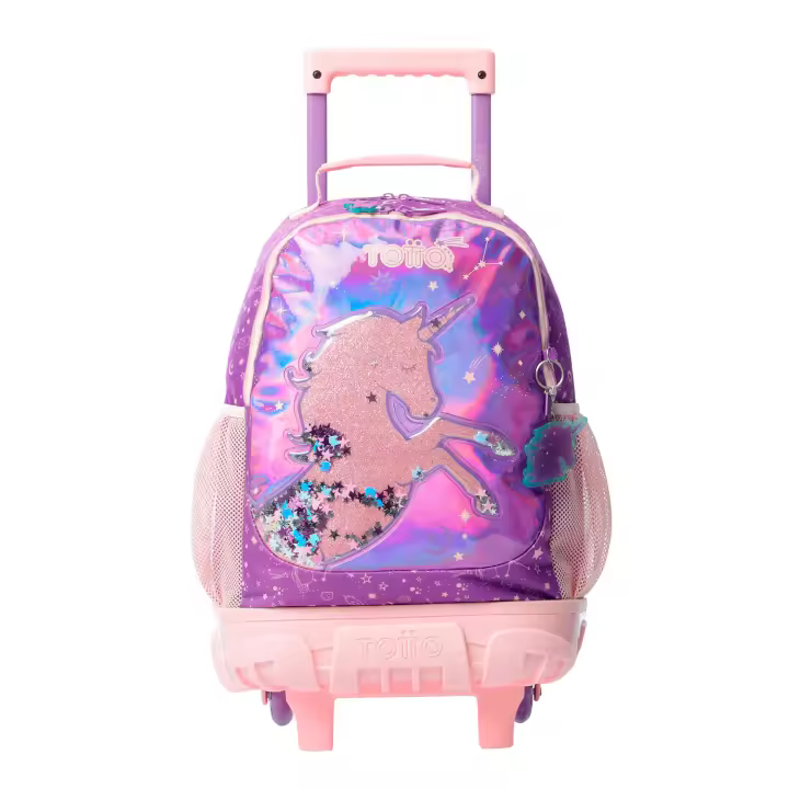 Totto Mochila infantil ruedas Unispace -Dimensiones:29.5 x 41.5 x 17 cm-Material: poliester - 1