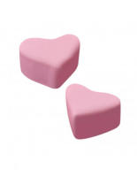 Vidal CORAZONES - Espuma Bañadas Sabor a FRESA - Caja 75 Unidades - details 0