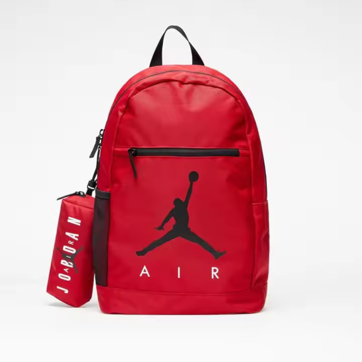 Mochila Jordan Jan Air School Rojo Negro  9B0503-R78 - 1