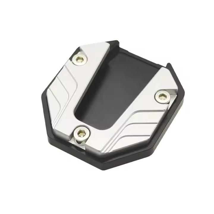 Extensor De Base Para Moto CNC De Aleación De Aluminio Soporte Lateral Y Estabilizador Pieza De Accesorios Para Bicicletas Y Motocicletas - 1