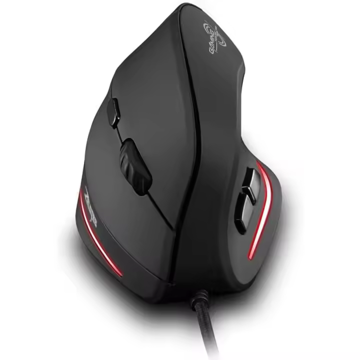 Ratón Ergonómico,Ratón Vertical,3200DPI Ratón con Cable,6 Botones Ratón Óptico Ordenador USB,Mouse Wired para Portátil,PC,Mac - 1