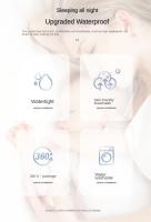 Protector de Colchón Impermeable Niño Individual,Funda de Colchón de Algodón Premium 100 GSM,Transpirable,Elástico, Con Bolsos Elástico (Blanco) - details 1