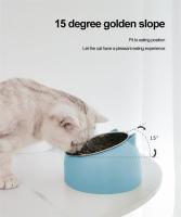 Tazón De Alimentos Para Gatos Y Perros De Acero Inoxidable Creativo Y Encantador Inclinado Para Mascotas Alimentos Y Agua - details 2