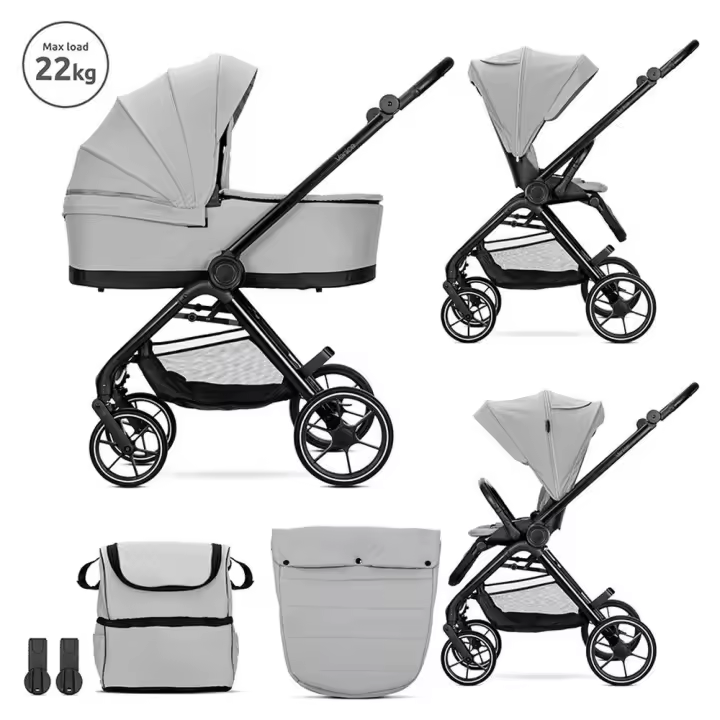 LORELLI Carrito de bebé dúo VENICE hasta 22 kg – Lorelli - 1