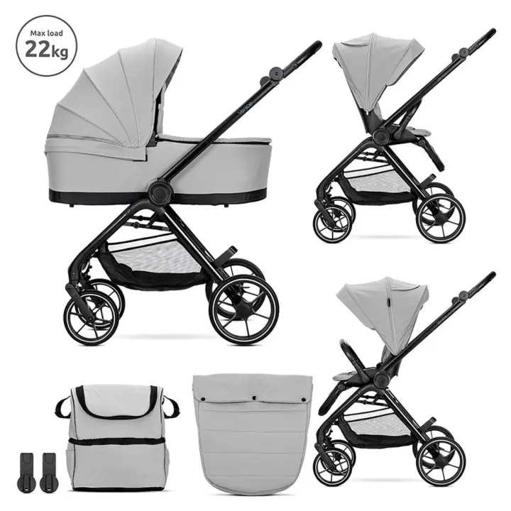 LORELLI Carrito de bebé dúo VENICE hasta 22 kg – Lorelli - 1