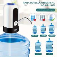 Bomba De Agua Portátil Recargable Por USB Para Botella Con Interruptor De Encendido Y Apagado Dispensador Automático Para Camping - details 4