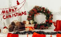 10pcs Ramas De Pino Con Bayas Rojas Artificiales Decoraciones De Navidad Para Arbolito De Año Nuevo Falsas Plantas Rojas De Fruta Adornos DIY Para Festividades - details 5
