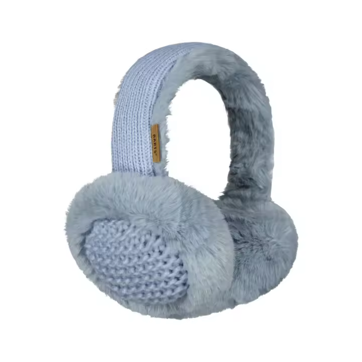Orejeras Azul Barts Bigwit Earmuffs Light Blue Suaves De Piel Sintética - 1