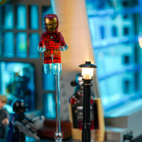 Set De Iluminación LED LocoLee 76269 Para Bloques De Construcción Avengers Tower Accesorios De Iluminación Incluidos - details 17
