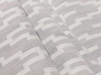 Manterol Outlet - Colcha cubrecama jacquard dibujo geométrico. Cubrecama de gama alta de telar. Tejido de alta calidad y duradero. Color azul y beige disponibles. - details 3