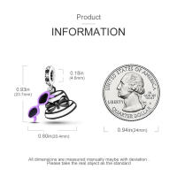 Colgante De Serie Trabajo Y Carrera En Color Plata Para Pulsera Pandora DIY Joyería Para Mujer Zirconia Metálica De Plata - details 21