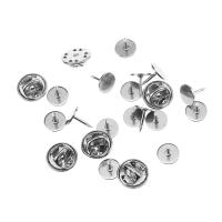 20 Sets De Base Para Broches De Acero Inoxidable Para Portarbadges Y Cabochones Accesorios Para La Fabricación De Joyas DIY Espaciadores Para Cufflinks - details 5