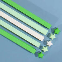 Papel Colorido Para Manualidades 540pcs DIY Origami Strip Plegable Para Decoración De Artes Y Crafts Suministros De Oficina - details 2