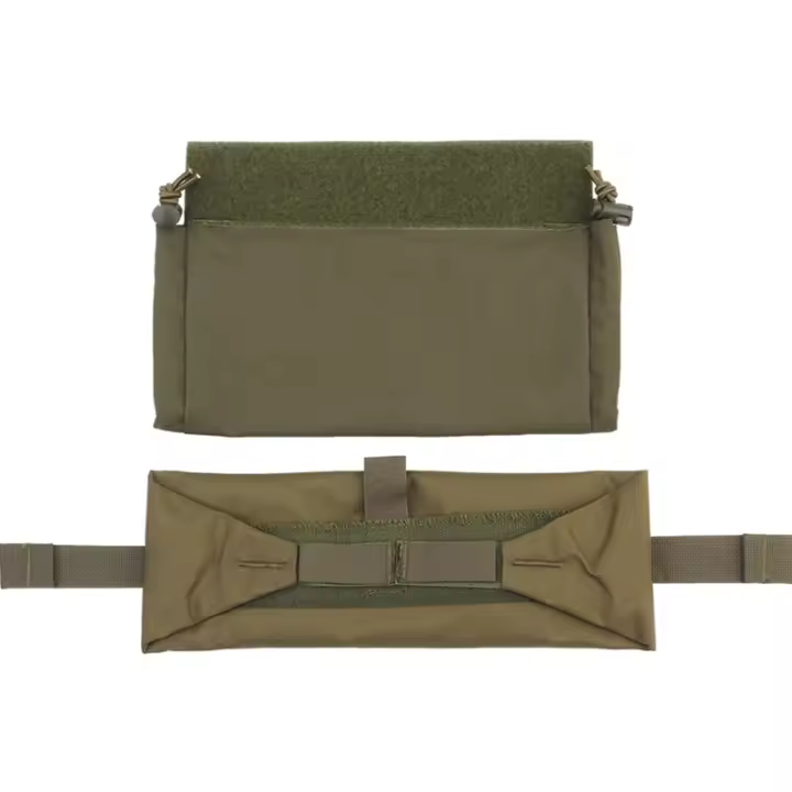Bolsa De Cinturón Individual De Primeros Auxilios Trauma Pouch EDC Para Airsoft Y Chalecos De Porta Placas Color Negro/Marrón De Camuflaje/Ranger Verde - 1
