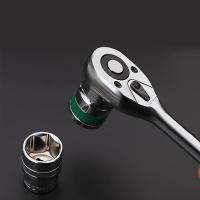 Juego De 12 Piezas De Juego De Herramientas De Diapositiva 3/8", CR-V Métricas E Imperiales Con Llave De Manivela De Liberación Rápida Para Reparación De Automóviles - details 4