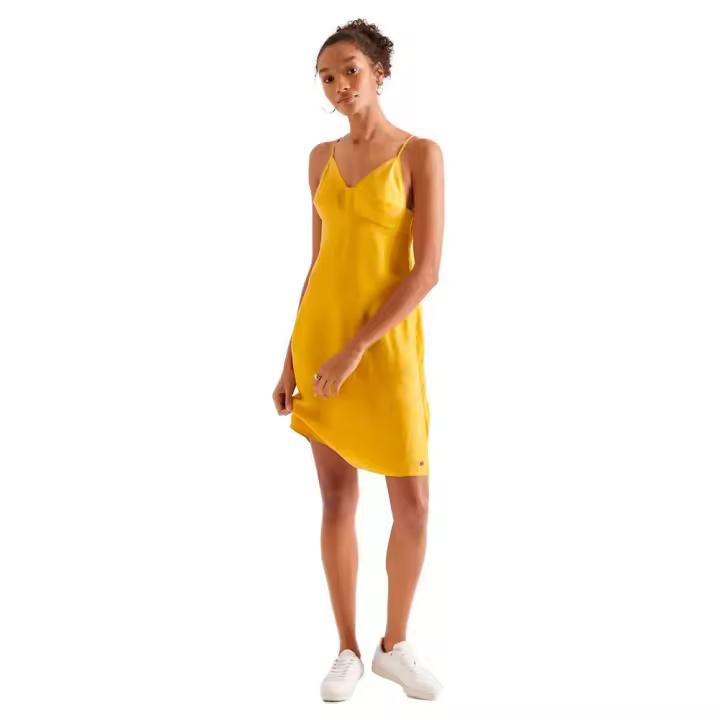 Superdry Vestido Cupro Cami Amarillo Mujer Adulto - 1