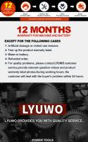 LYUWO Set De Destornillador Eléctrico Recargable 3/8 Herramienta De Mantenimiento Automotriz Para Quitar Tornillos Y Nutrición - details 0